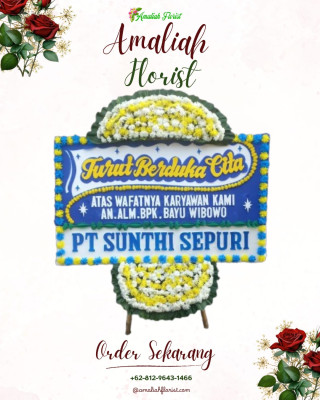 Papan Bunga Duka di Gangga